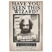 HARRY POTTER SIRIUS WANTED WOOD WALL DECOR