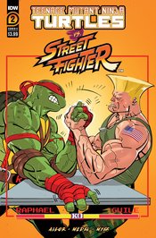 JUN231486 - TMNT VS. STREET FIGHTER #4 (OF 5) CVR B CARDY - Previews World