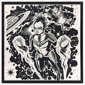 MARVEL CAPTAIN MARVEL FRAMED WOOD WALL DECOR