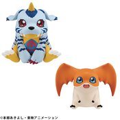 DIGIMON ADV LOOK UP SER PATAMON & GABUMON 2PC SET W/GIFT (NE