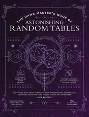 GAME MASTERS BOOK RANDOM TABLES 5TH ED RPG ADV HC