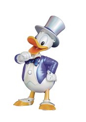 DISNEY 100 YEARS MC-065 TUX DONALD DUCK STATUE PLATINUM VER