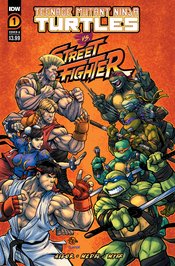 TMNT VS STREET FIGHTER #1 (OF 5) CVR A MEDEL