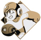 MEGA MAN ZMS 10TH ANNIVERSARY MEGA MAN PIN