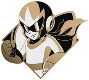 MEGA MAN ZMS 10TH ANNIVERSARY PROTOMAN PIN