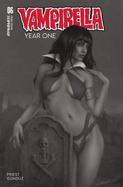 VAMPIRELLA YEAR ONE #6 CVR S 7 COPY FOC INCV CELINA B&W
