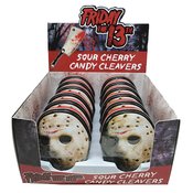 FRIDAY THE 13TH JASON MASK CANDY TIN 12PC DISPLY