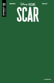 DISNEY VILLAINS SCAR #1 CVR W JUNGLE GREEN BLANK AUTHENTIX