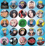 NARUTO 144 PIECE BUTTON ASST DISPLAY