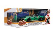 STREET FIGHTER HWR 69 CORVETTE W/CAMMY 1/24 DIE-CAST VEH (NE