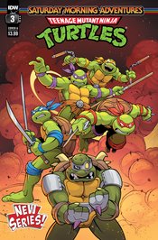 TMNT SATURDAY MORNING ADV CONTINUED #3 CVR A LATTIE