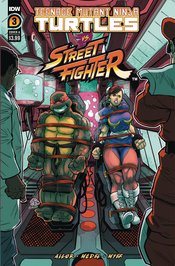 JAN238528 - TMNT VS STREET FIGHTER #1 (OF 5) CVR C REILLY - Previews World