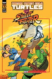 JAN238526 - TMNT VS STREET FIGHTER #1 (OF 5) CVR A MEDEL - Previews World