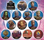 GOTG WV3 144 PIECE BUTTON ASST