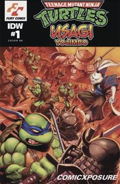 DF TMNT USAGI YOJIMBO WHEREWHEN #1 AMAZING CON EXC