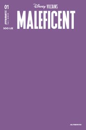 DISNEY VILLAINS MALEFICENT #1 CVR X FOC PURPLE BLANK AUTHENT