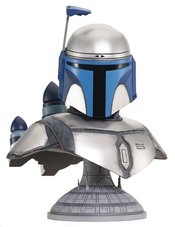 STAR WARS LEGENDS IN 3D AOTC JANGO FETT 1/2 SCALE BUST