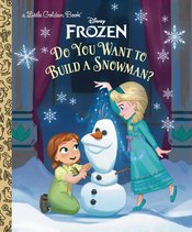 DO YOU WANT TO BUILD A SNOWMAN FROZEN GOLDEN BOOK