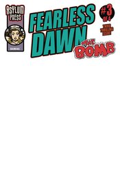 FEARLESS DAWN THE BOMB #3 (OF 4) CVR C BLANK SKETCH (MR)