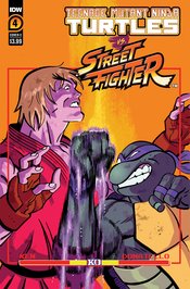 JAN238528 - TMNT VS STREET FIGHTER #1 (OF 5) CVR C REILLY - Previews World