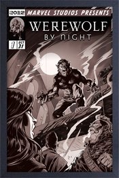 WEREWOLF BY NIGHT COMIC COVER FRAMED PRINT