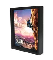 LEGEND OF ZELDA BOTW 3D LENTICULAR SHADOWBOX