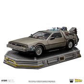 BACK TO THE FUTURE DELOREAN ART SCALE 1/10 STATUE