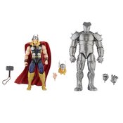 AVENGERS 60TH ANN LEG THOR/DESTROYER 6IN AF 2PK CS