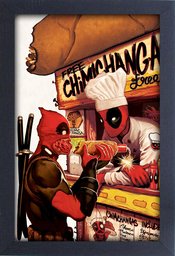 DEADPOOL CHIMICHANGA FRAMED PRINT