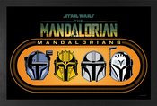 MANDALORIAN S3 MANDALORIANS FRAMED PRINT