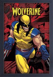 X-MEN WOLVERINE SCOWL FRAMED PRINT