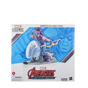 AVENGERS 60TH ANN LEGENDS HAWKEYE W/SKY CYCLE AF