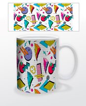 POWER RANGERS RETRO PATTERN CERAMIC MUG