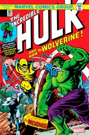 INCREDIBLE HULK #181 FACSIMILE EDITION FOIL VAR