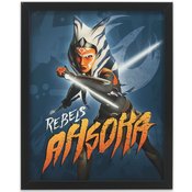 STAR WARS REBELS AHSOKA TANO WOOD WALL DECOR