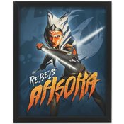 STAR WARS REBELS AHSOKA TANO WOOD WALL DECOR