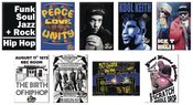 50TH ANNIV OF HIP-HOP 36 PC MAGNET ASST