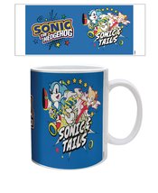 SONIC AND TAILS CERAMIC MUG