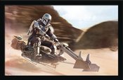 MANDALORIAN SAND DUNES FRAMED PRINT