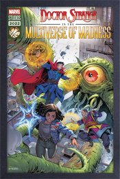 MULTIVERSE OF MADNESS COMIC COVER FRAMED PRINT