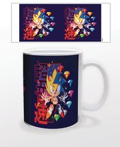 SUPER SONIC CHAOS EMERALDS CERAMIC MUG