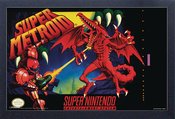 SUPER METROID FRAMED PRINT