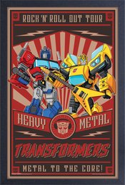 TRANSFORMERS ROCK FRAMED PRINT