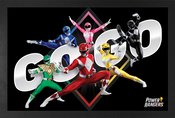 POWER RANGERS GO GO STANCE FRAMED PRINT