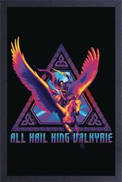 TLAT KING VALKYRIE FRAMED PRINT