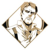 ATTACK ON TITAN ZMS 10TH ANNI SERIES REINER LTD ED PIN