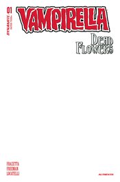 VAMPIRELLA DEAD FLOWERS #1 (OF 4) CVR F BLANK AUTHENTIX