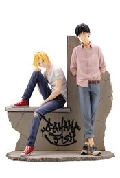 BANANA FISH ASH & EIJI ARTFX J STATUE