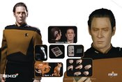 STAR TREK THE NEXT GENERATION 1/6 SCALE DATA STANDARD VER AF