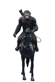 DAWN O/T PLANET O/T APES CAESAR W/RIFLE SOFT VINYL STATUE (N